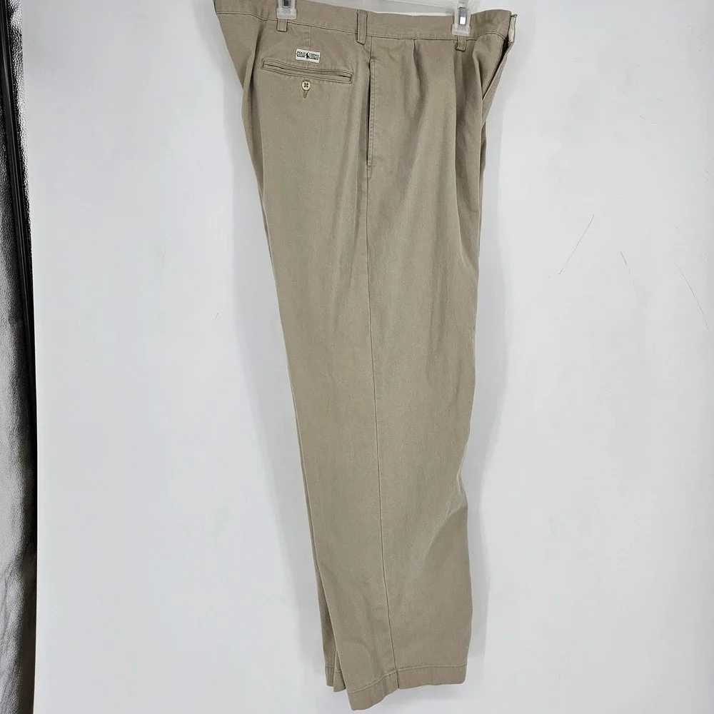 Vintage Polo Ralph Lauren Pants Mens 38x30 Andrew Tan‎ Khakis Casual Preppy